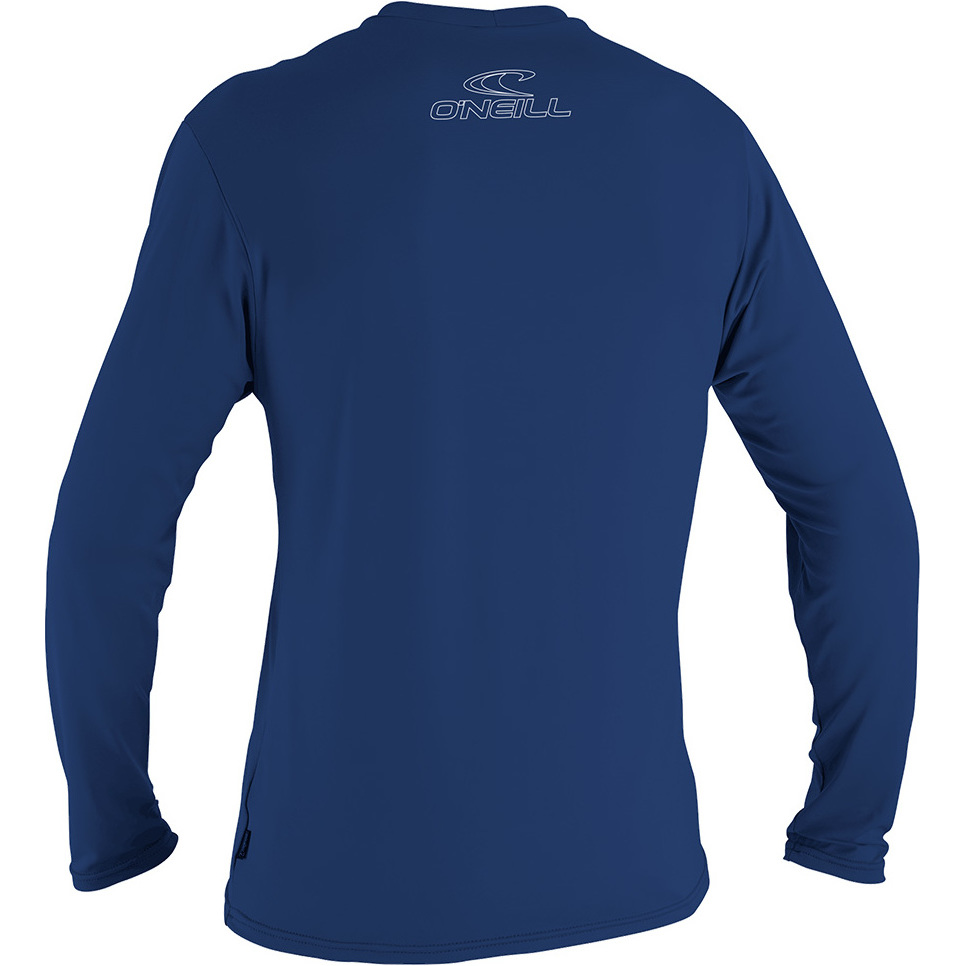 2025 O'Neill Uomo Basic Skins Maglietta a maniche lunghe 4339 - Navy